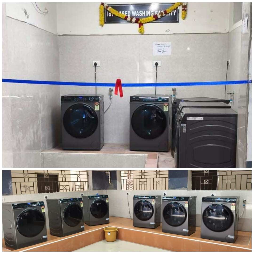 IoT Based washing Facility